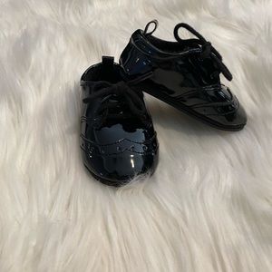 baby boy black dress shoes